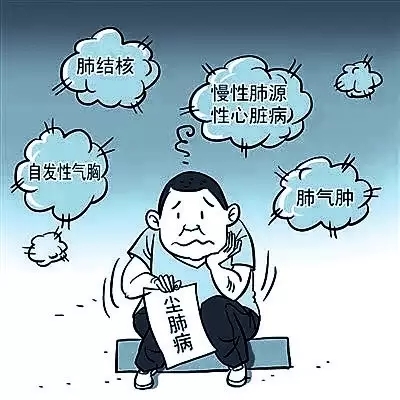 一张图告诉你工业粉尘的危害